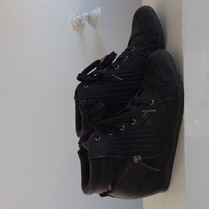 Justice Wedge Sneakers Size 8